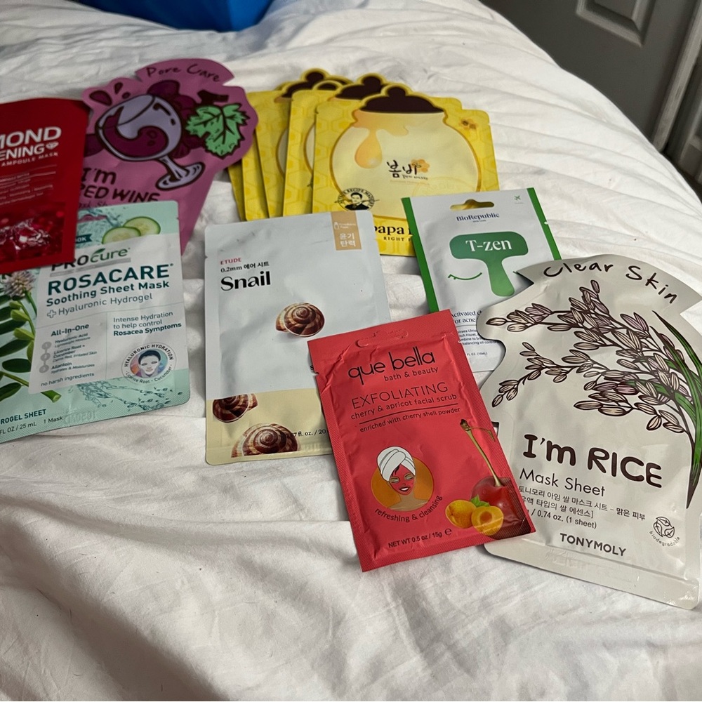 Mask Sheets - various brands